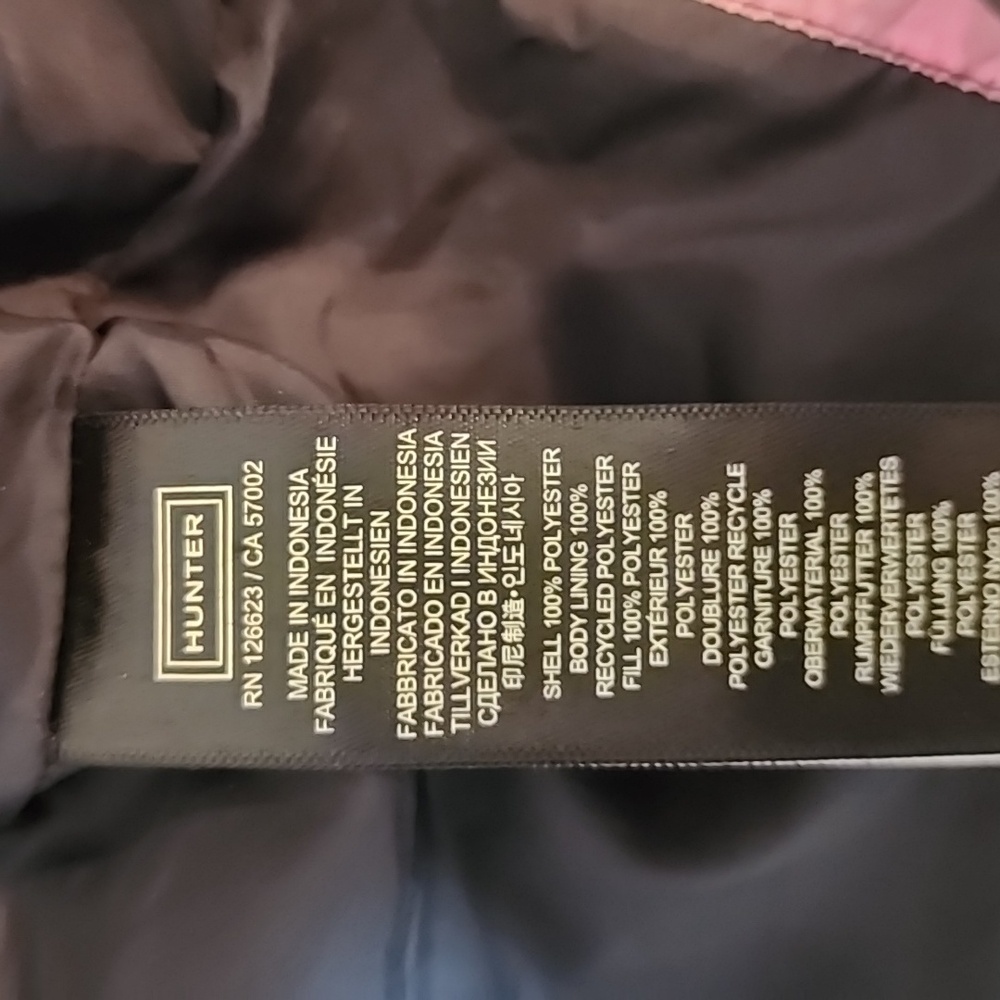 Hunter Colorful Patterned Puffer Jacket - image 5